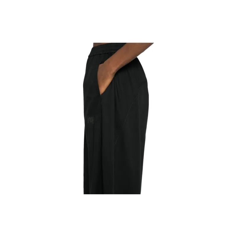 Alexander Wang Logo print Tapered Trousers-1