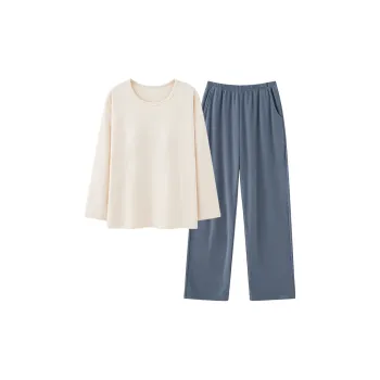 UAVAE Pajama Set Women's Apricot