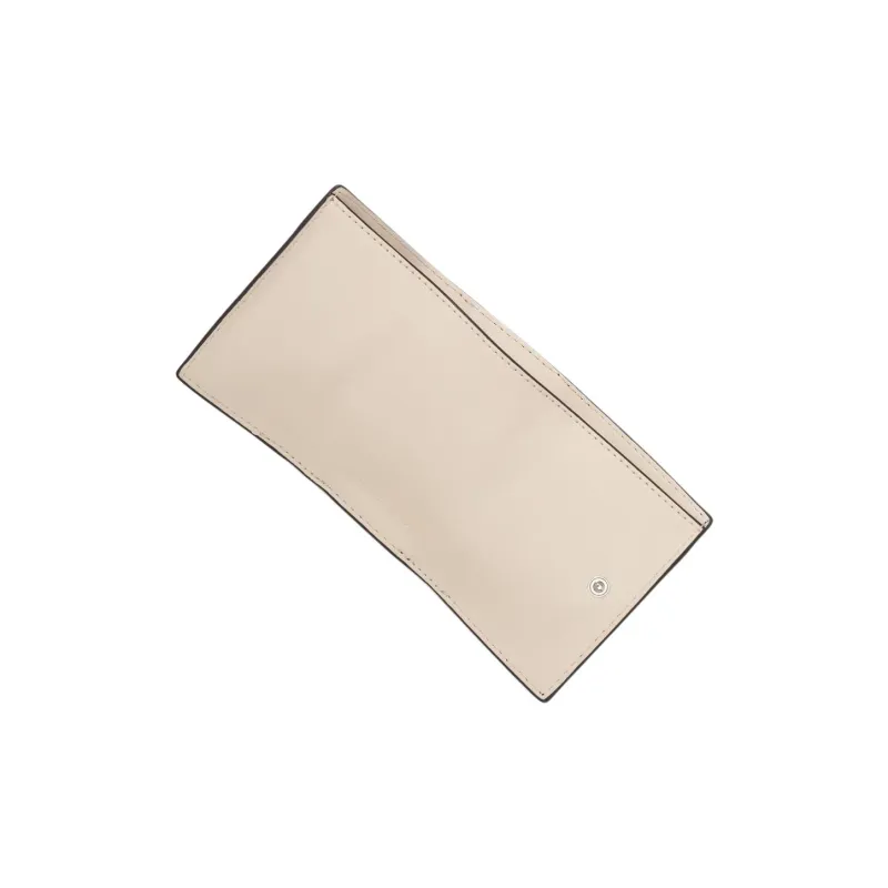 MICHAEL KORS Jet Set Travel Cow Leather Wallet Mini Women's Light Blue Multicolor-5