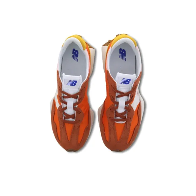 New Balance NB 327 Low Top Kids Lifestyle Shoes Saffron Teenagers-3