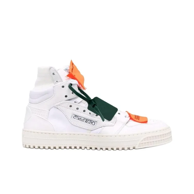 OFF WHITE 3.0 Off Court Leather 'White Orange Black'-1