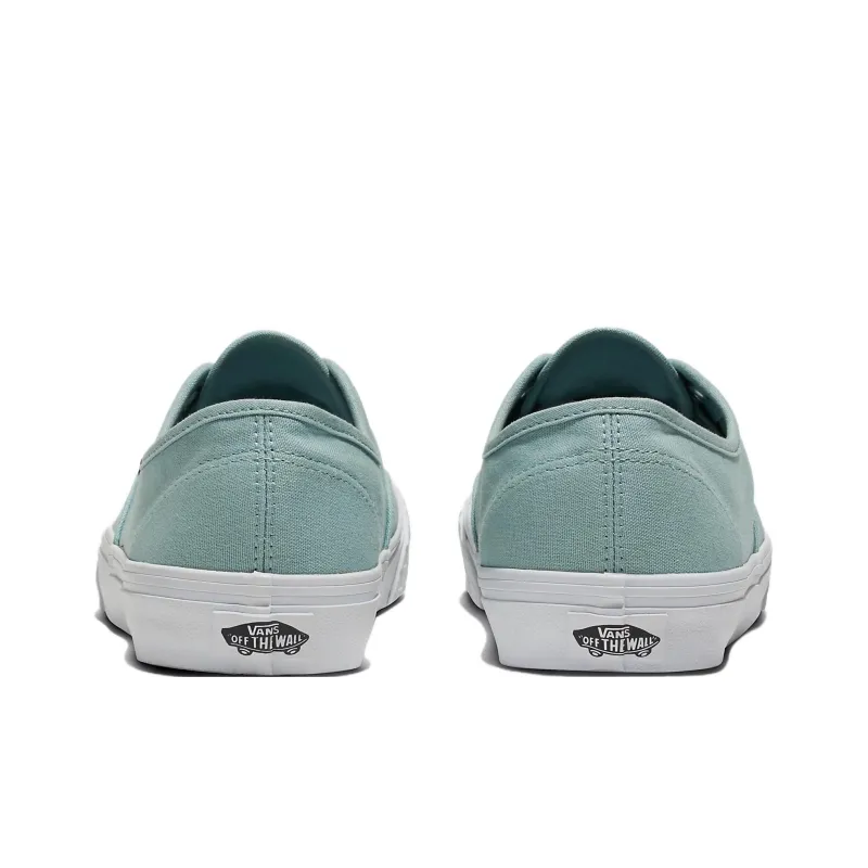 Vans Authentic Slip-Resistant Low-Top Skateboard Shoes Unisex Light Blue-3
