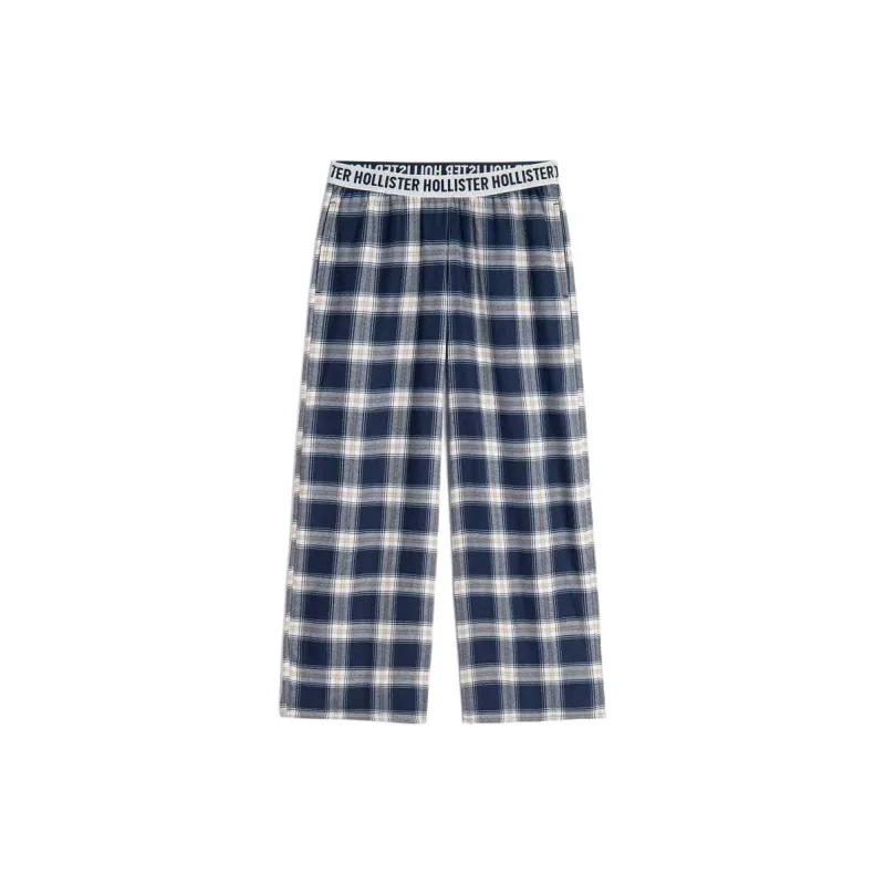 Hollister Pajama Pants Women's Dark Blue-0
