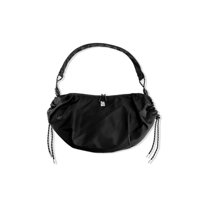 OZKO Nylon Shoulder Bag Crossbody Bag Handbag Backpack Medium Size Women's Dusty Blue / Klein Blue / Black-9