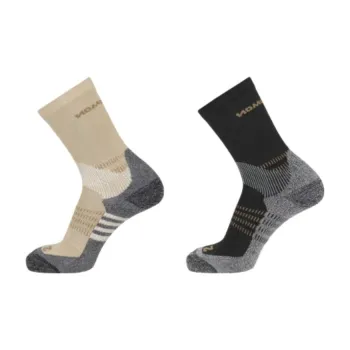 SALOMON X ULTRA ACCESS CREW Mid-Calf Socks Unisex 2 Pack