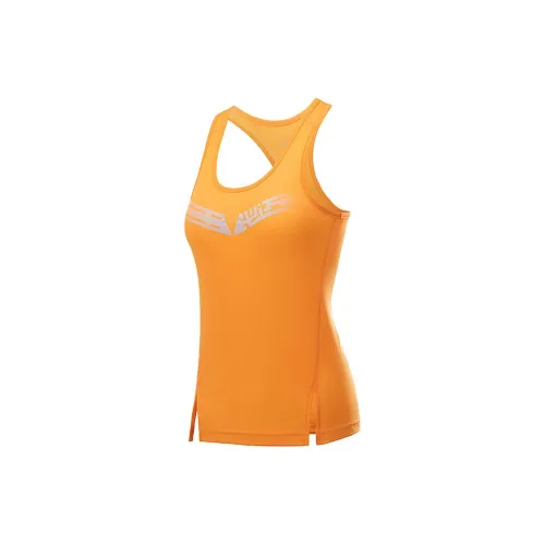 BMAI Sleeveless Sports Shirts Women's Vibrant Orange