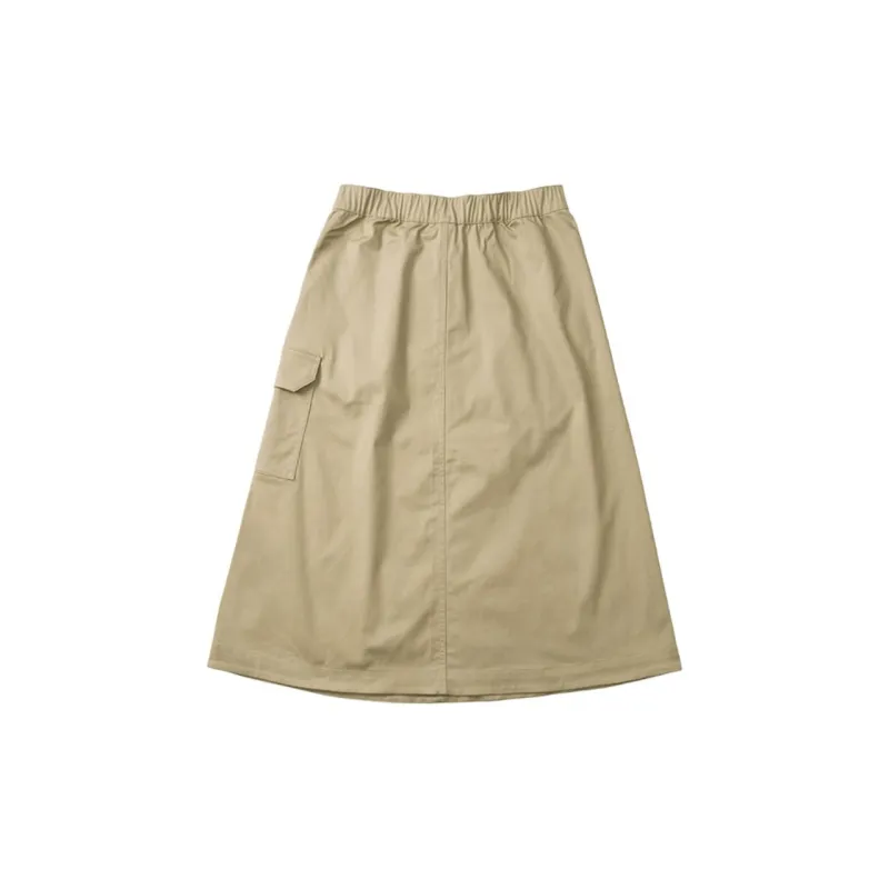 THE NORTH FACE Casual Long Skirts Women's Khaki-1