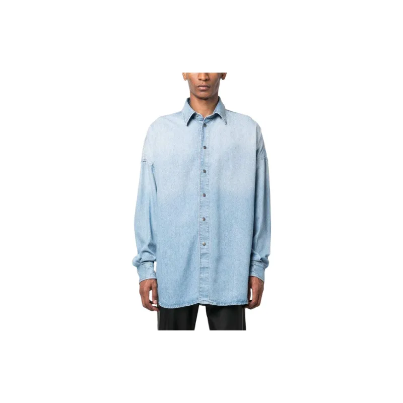 DIESEL D Kama Long Sleeve Denim Shirt-2
