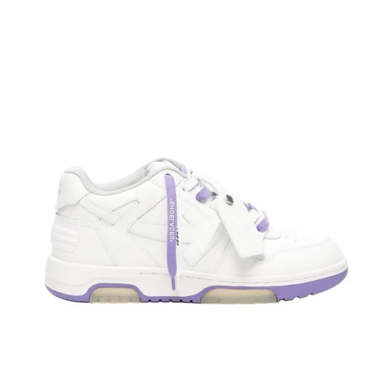 OFF WHITE Out Of Office Low Top Sneaker 'White Purple'-1