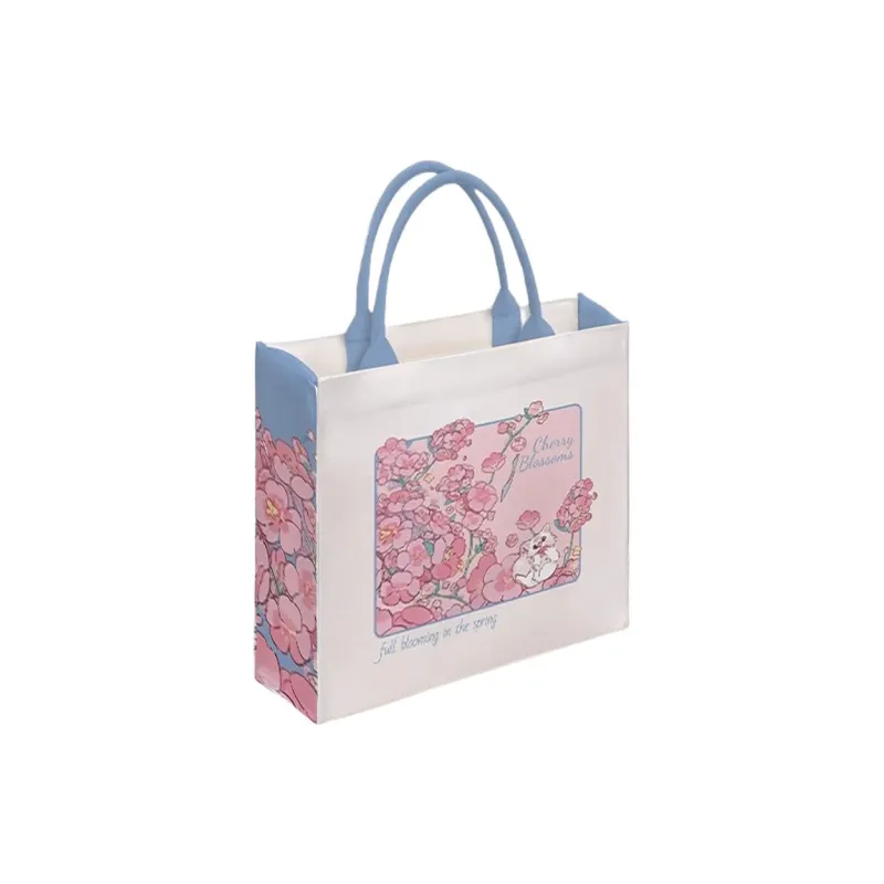 AOSONG Suede Technical Fabric Handbag Regular Unisex Pink-4