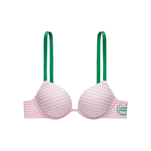 Victoria's Secret PINK WEAR EVERYWHERE Bra Women's Pink White Stripes
