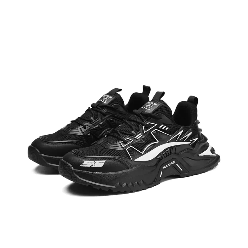 M.M Party Anti Slip Wear Resistant Low Top Chunky Sneakers Men's-9