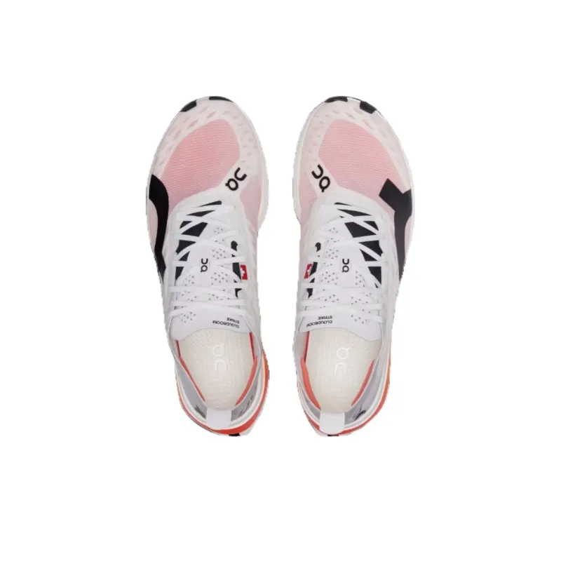 On Running Cloudboom Strike White Black Orange-2