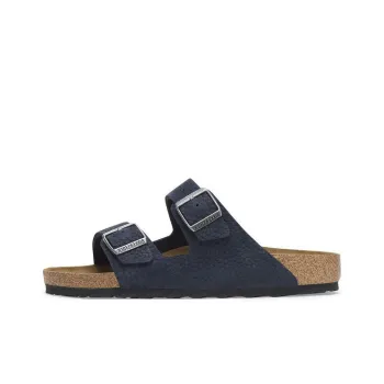 Birkenstock Arizona Slip-Resistant Slide Slippers Men's Dark Blue Regular