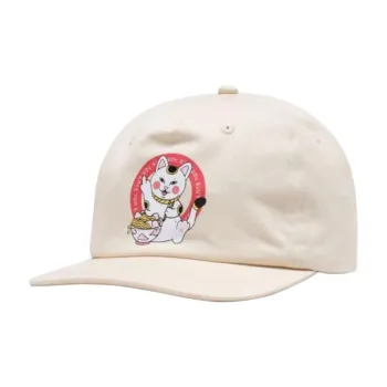 RIPNDIP Cotton Baseball Caps Men's White