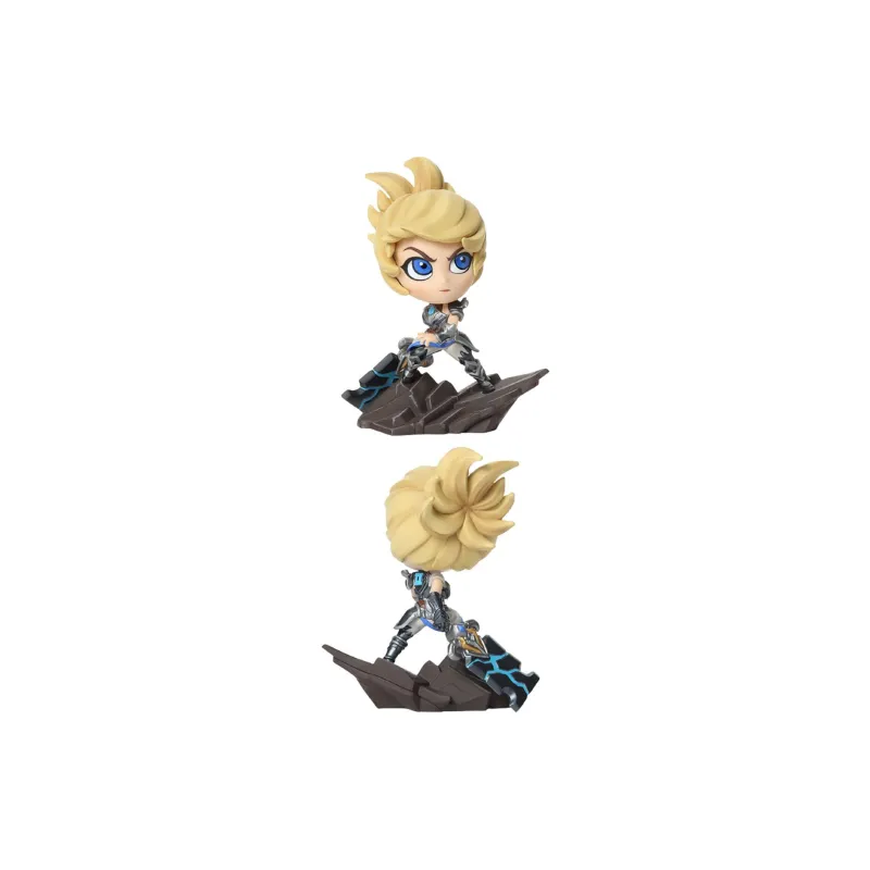 LEAGUE OF LEGENDS Riven The Exile Riven The Champion Of Blades Chibi Figures 12.4cm-2