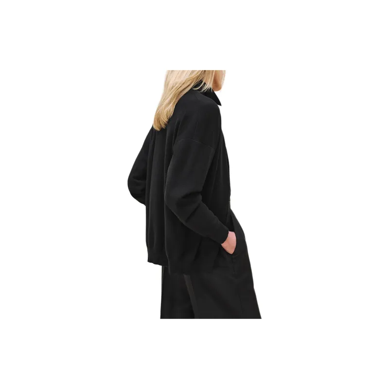 HERMES FW24 Cashmere Sweater Women's Black-1