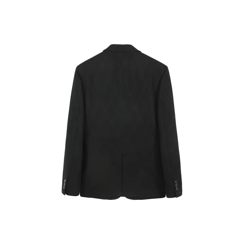 DAVID NAMAN Business Suits Coats Men's Black-1