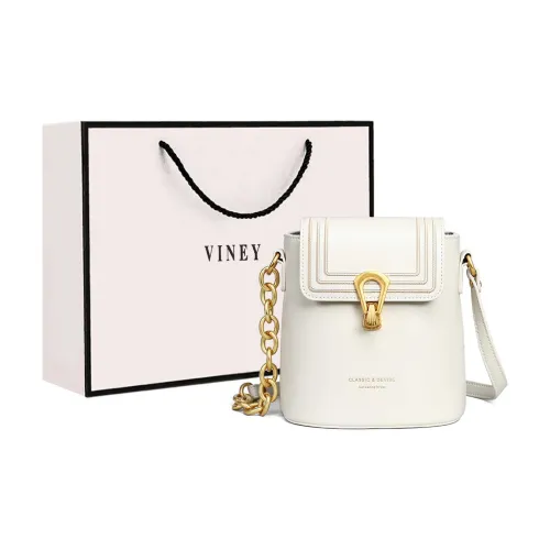 VINEY Shoulder Bags Milkshake White