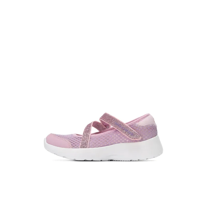 Skechers Dynamight Durable Breathable Kids Lifestyle Shoes Pink White Kids'-0