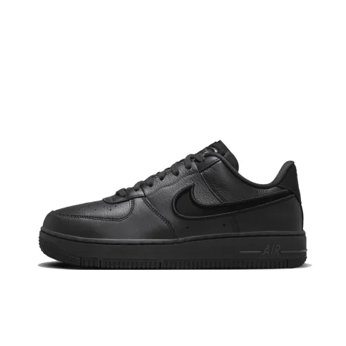 Nike Air Force 1 Skateboard Shoes Women's Low-Top Black