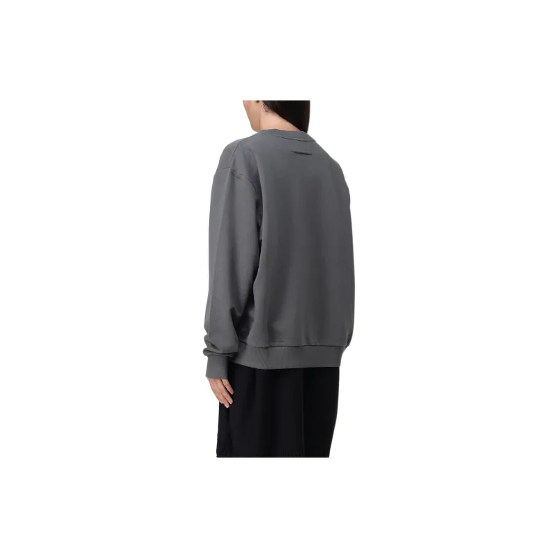 MM6 Maison Margiela Logo Printed Crewneck Sweatshirt-4