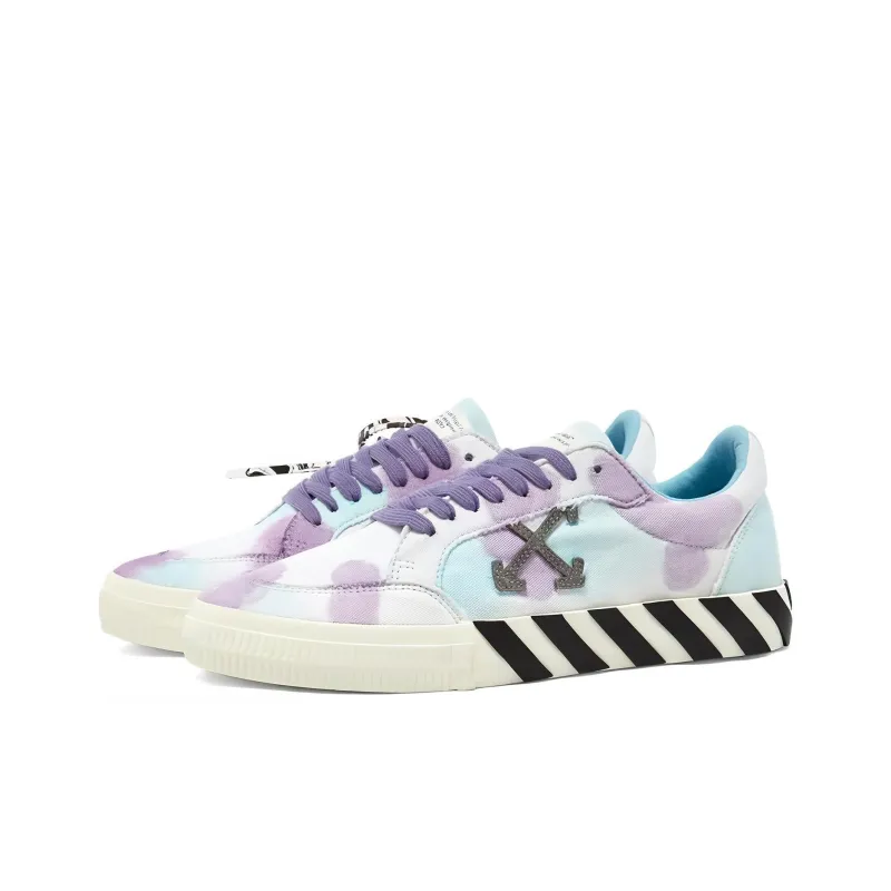 OFF WHITE Low Vulc Lilac Tie Dye-2