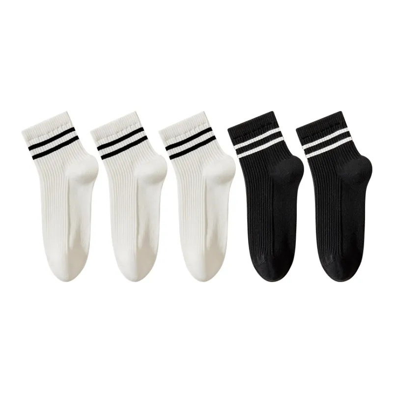 MIIOW Mid-Calf Socks Women's 5 Pack-10