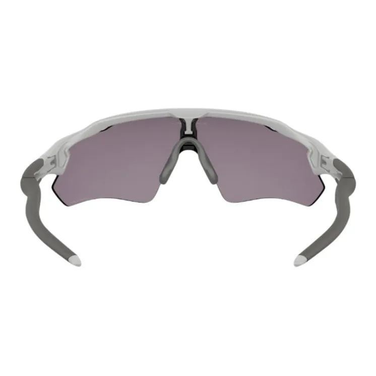 Oakley Plastic Irregular Shape Sunglasses Men's Gray-3