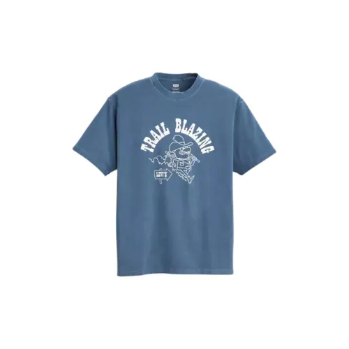 Levis T-Shirts Men Blue