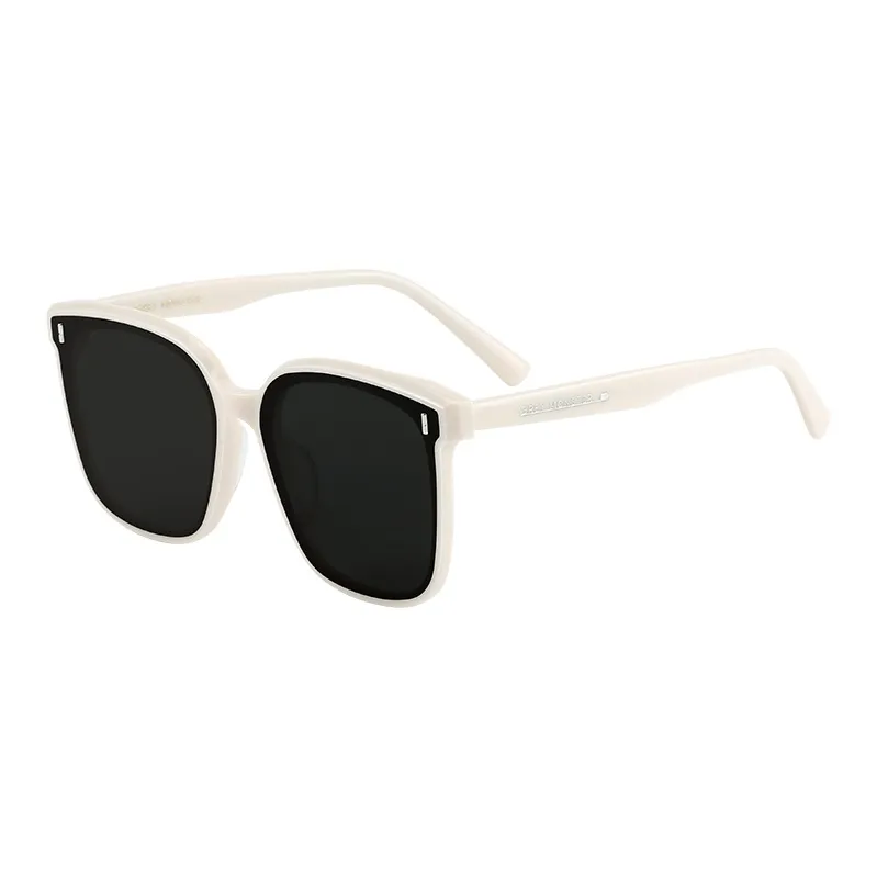 SUPER SUNG Plate And Metal Square Sunglasses Unisex-7