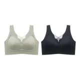 (2 Pack) Light Green+Premium Black[Jelly Soft Support]
