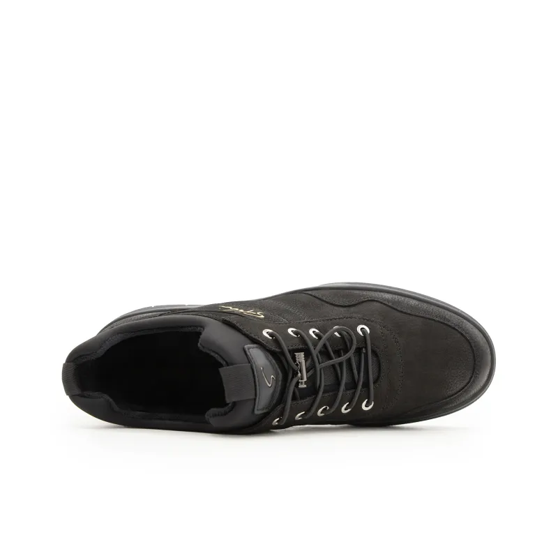 Satchi Mid-Top Skateboard Shoes Men's Black-3