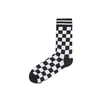 H&M Mid-Calf Socks Men's 1 Pack Black/White Checked