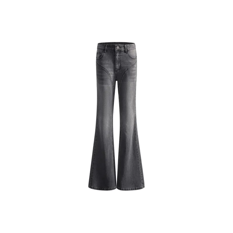 Wen Shan Jeans Women's Black Gray-1
