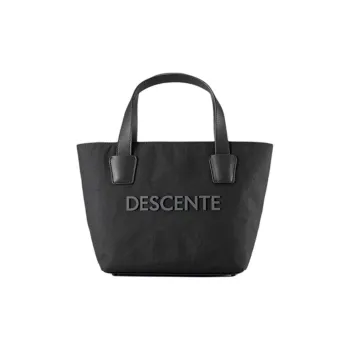 DESCENTE DSG COLLECTION Synthetic Leather Handbag Men's Black