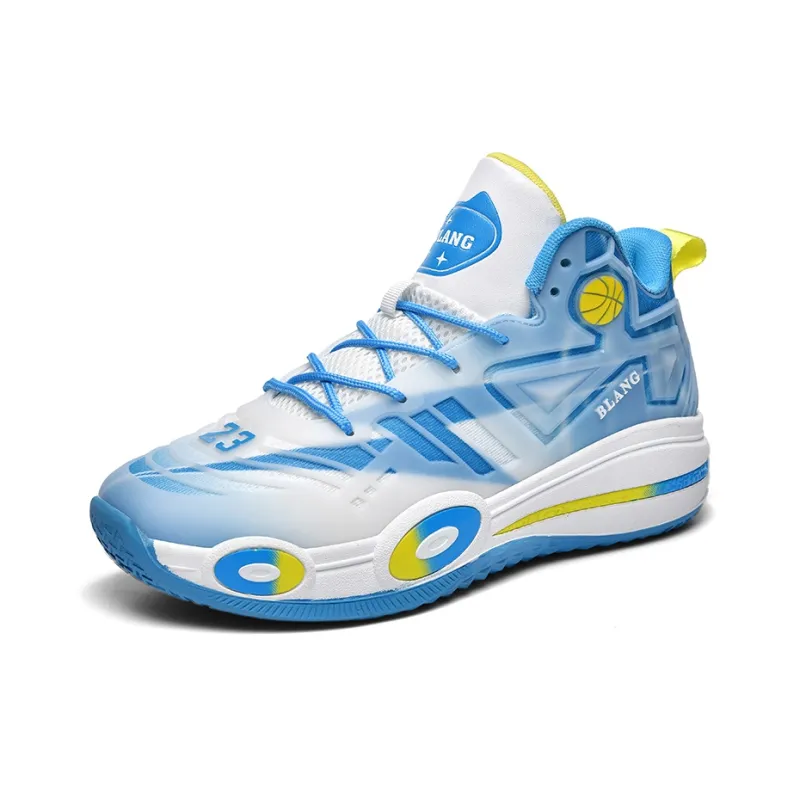 MUSNODO Cushioning, Slip Resistant, And Abrasion Resistant Mid Top Basketball Shoes Unisex-6