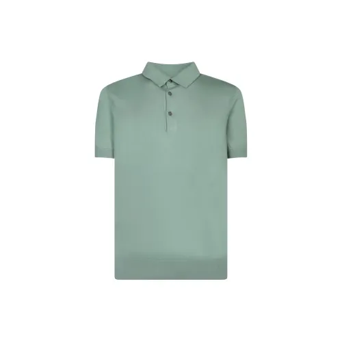 Ermenegildo Zegna Polo Shirts Men Green