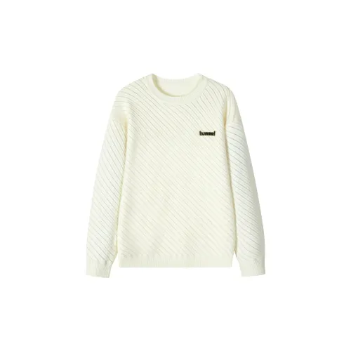 Hummel Sweatshirts Unisex Stream Sand White