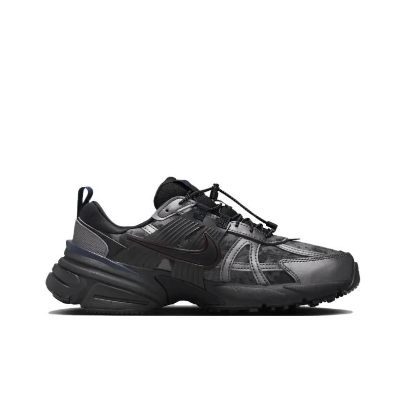 Nike V2K Run Metallic Dark Grey Burgundy Crush Women's-1