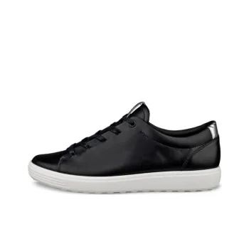 Ecco Soft 7 Low Top Skateboard Shoes Women's Marine Blue