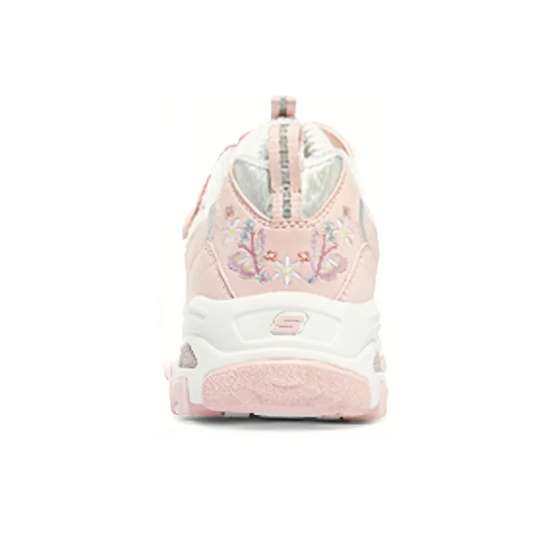 Skechers Girls Slip Resistant Kids Lifestyle Shoes Light Pink Teenagers-3