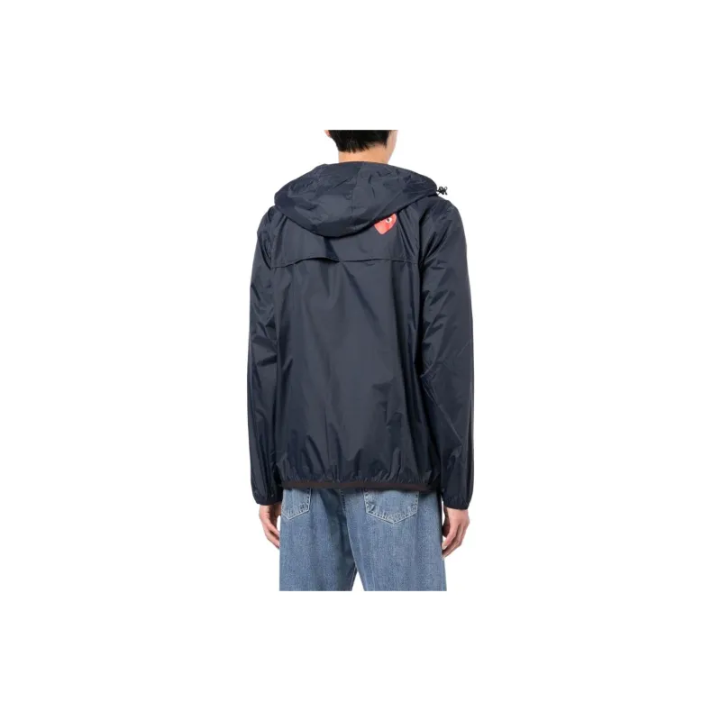 Comme Des Garçons Play X K Way Zipped Hooded Jacket-4