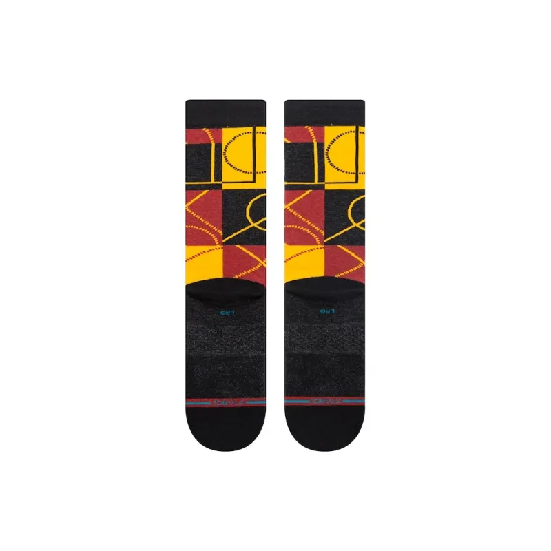 NBA Miami Heat Zona Basketball Socks Unisex 1 Pack Yellow-3