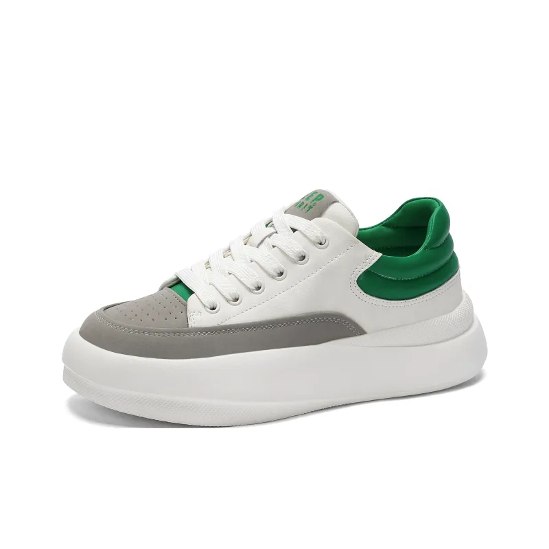 JEEP SPIRIT Skateboard Shoes Men Low Top White-2