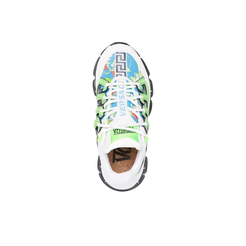 VERSACE Trigreca Casual Shoes Women's Multicolor-4