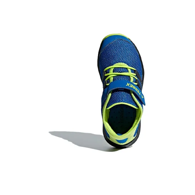 Adidas Terrex CC Voyager Cf K Slip Resistant Casual Shoes Blue Green Black Kids'-4