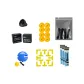 40-Hole PEAK Ball 8 Pcs+Eraser+Ball Suction Device+Training Equipment+Overgrip 3 Pcs+Court Lines+