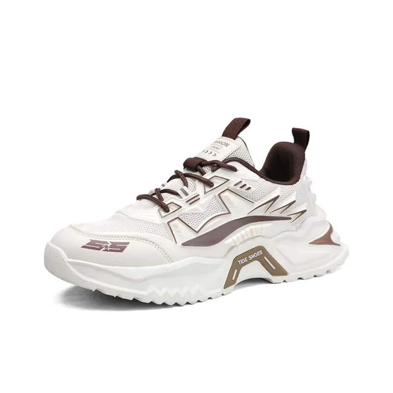 M.M Party Anti Slip Wear Resistant Low Top Chunky Sneakers Men's-1