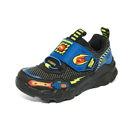 Skechers Bob's Kids Lifestyle Shoes Black Blue Teenagers-2